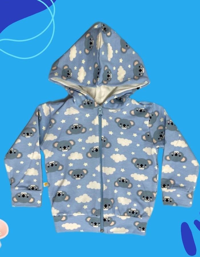 Casaco Cotton Com Capuz