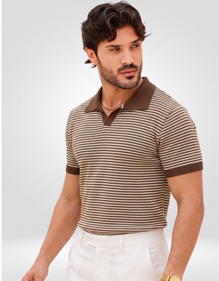 Polo Texturizada Signature