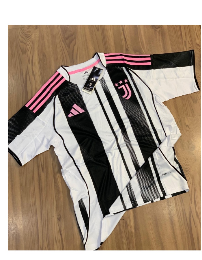 CAMISETA JUVENTUS BRANCO  ROSA 25/26