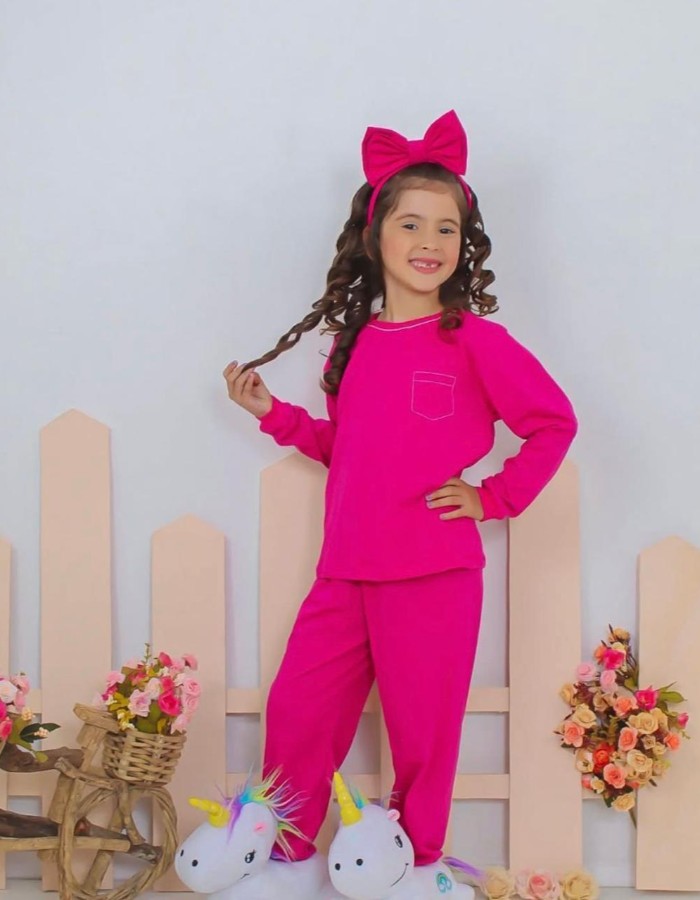 PIJAMA PREMIUM ALGODÃO MENINA