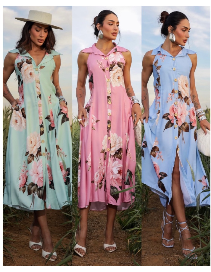 Vestido Chamise Ticiane