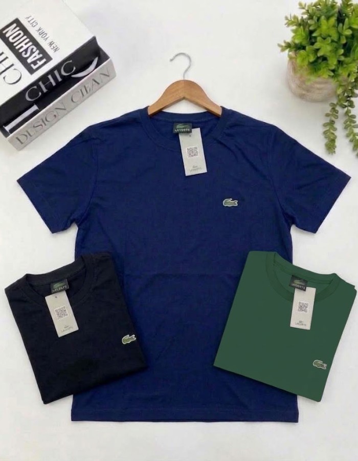 CAMISETA LACOSTE BASIQUINHA
