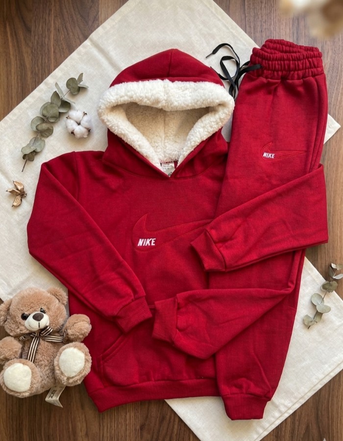 CONJUNTO MOLETOM NIKE JUVENIL BORDADO 