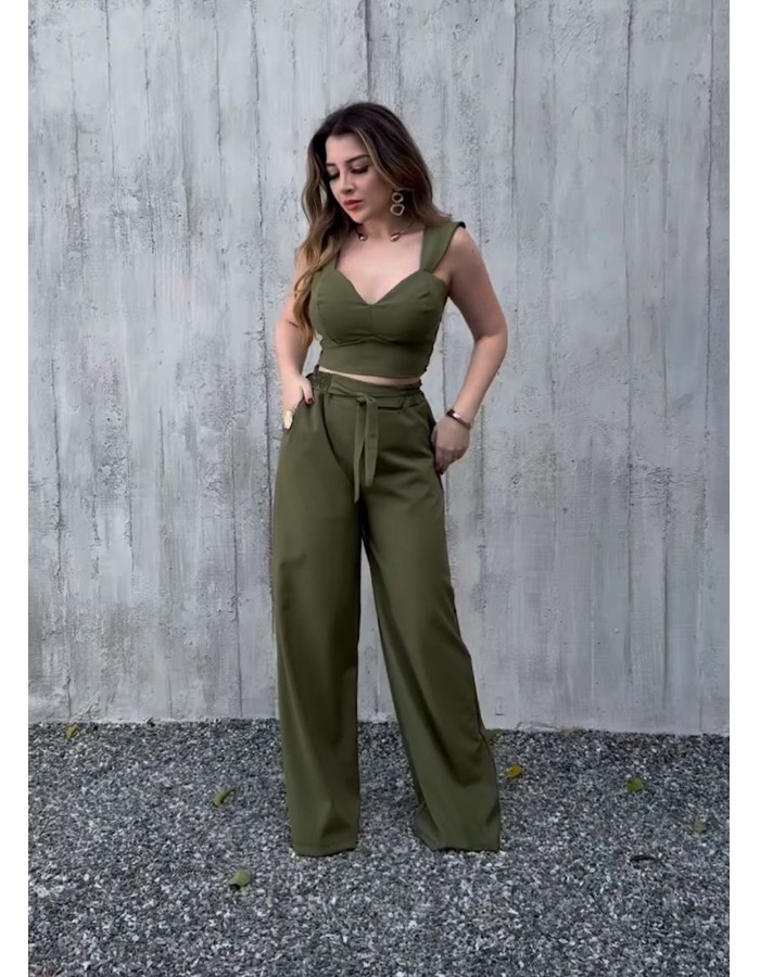 Conjunto Slim Rúbia*