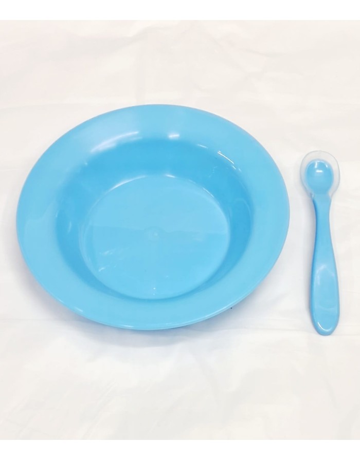 KIT PRATO COM COLHER BLISTER LULLY BEBE