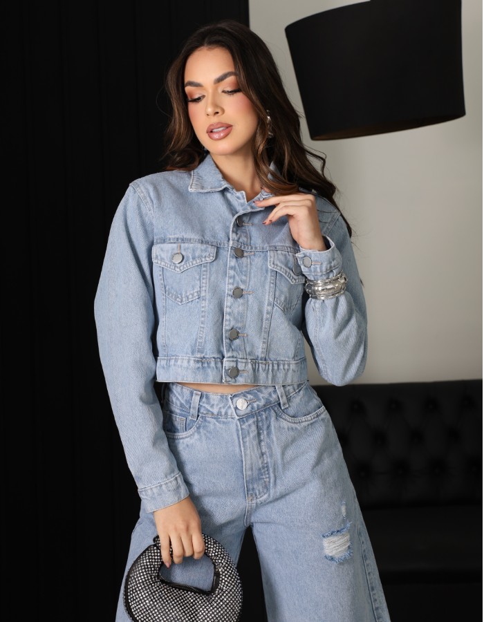 JAQUETA SLIM 100%