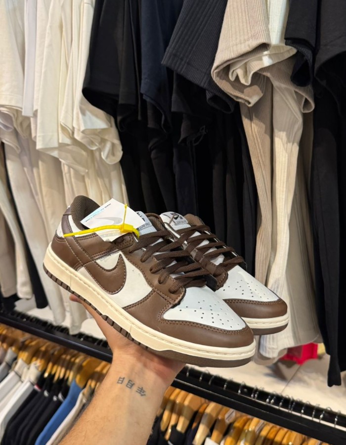 Nike air force MARROM COM BRANCO 