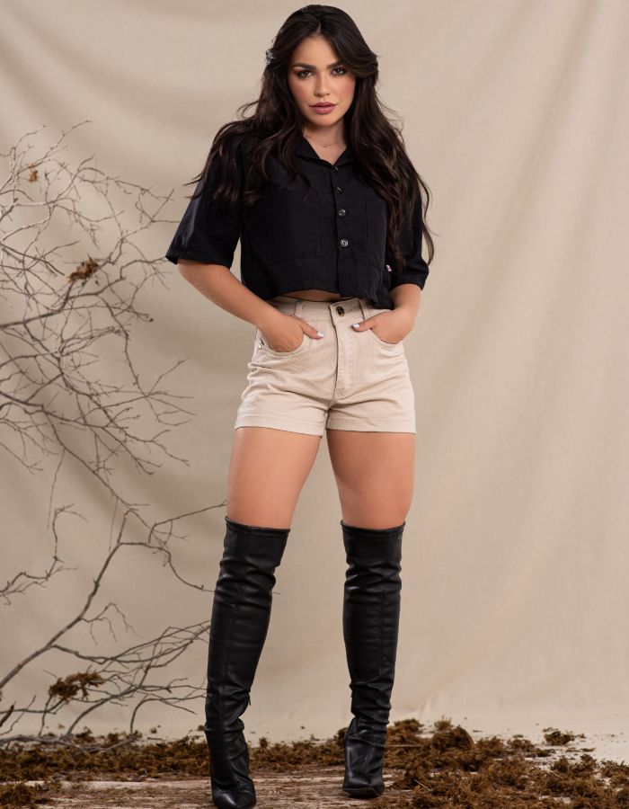 SHORT COM LYCRA