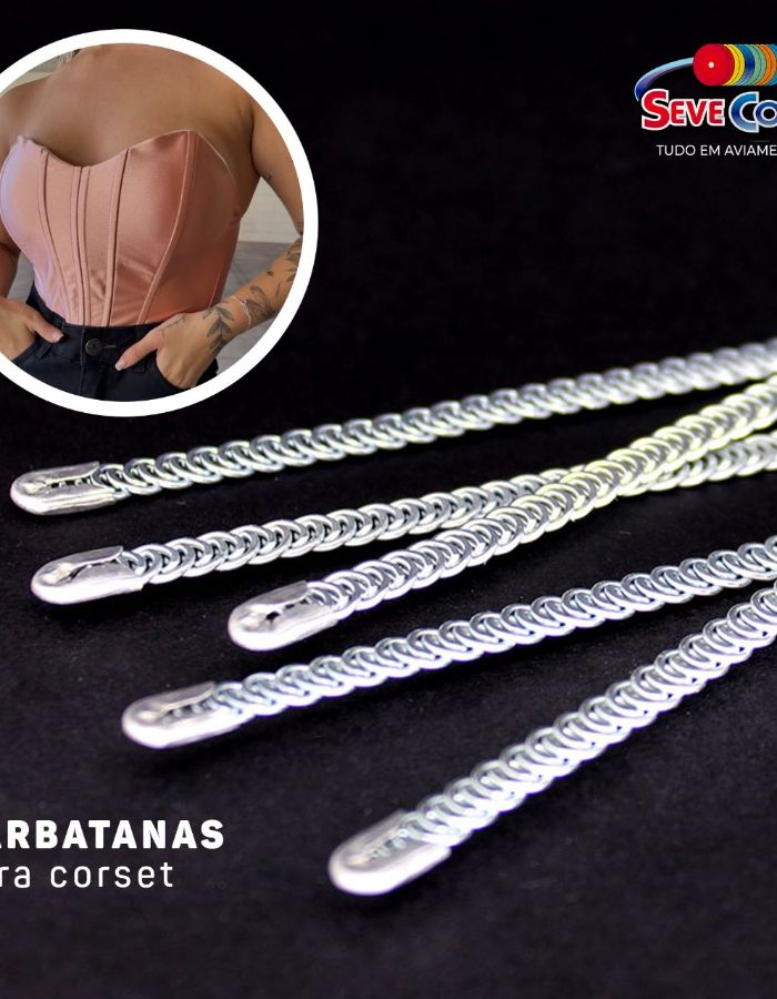 BARBATANA DE METAL RO.151586 25CM 100 UNIDADE