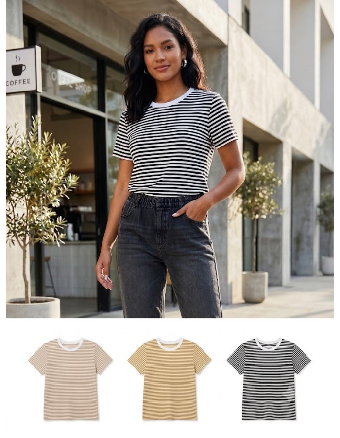 Blusa listrada 