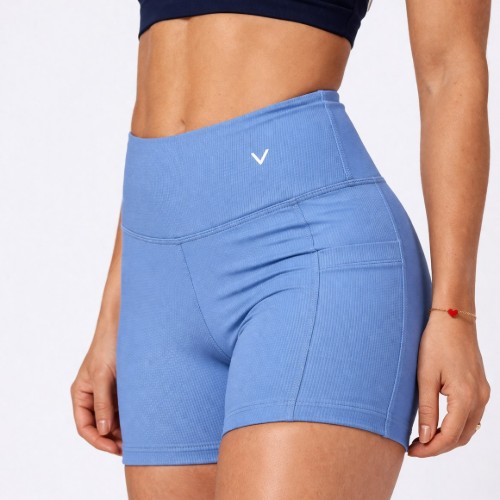 SHORT CANELADO 2 BOLSOS 