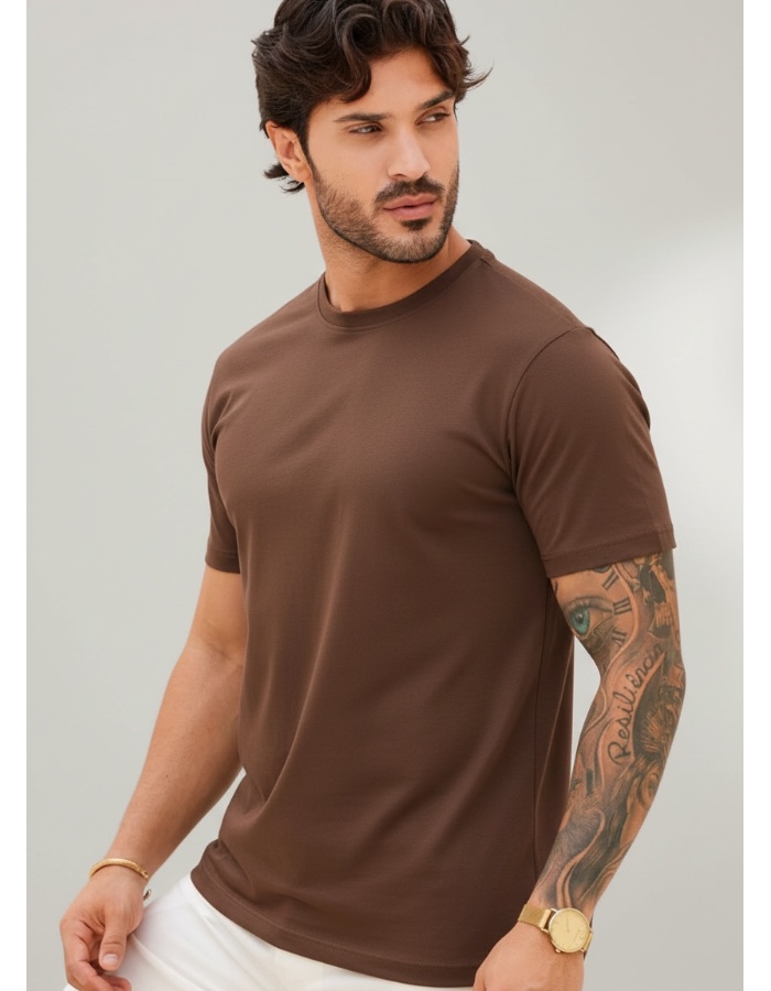 Camisa Básica Suedine 
