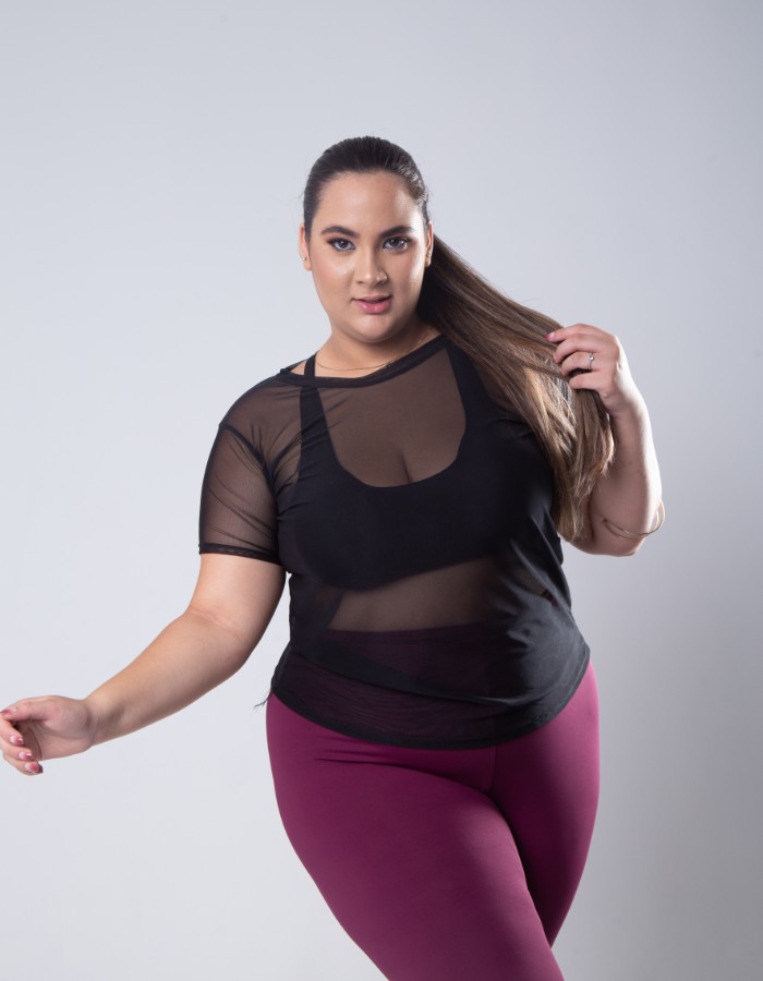 BABY LOOK  TULE PLUS