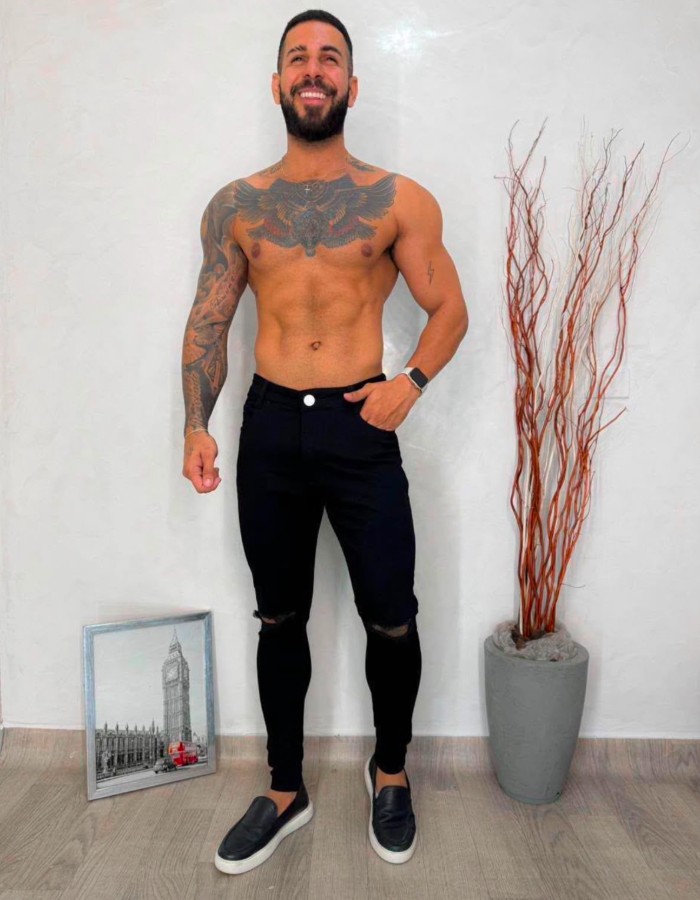 CALCA SKYNNY MASCULINA 