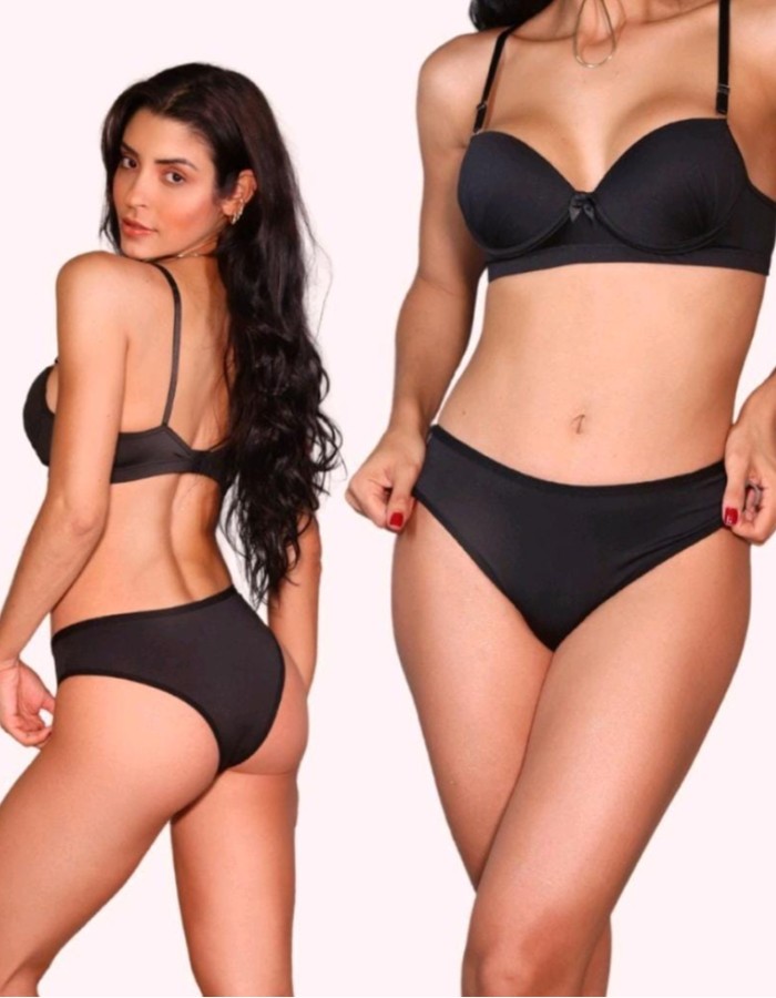 CONJUNTO BÁSICO LISO GLAMOUR REF: 2501214
