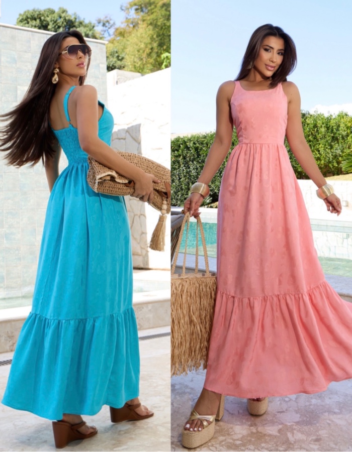 VESTIDO LISO