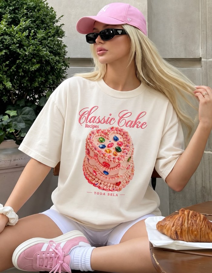 T-SHIRT CLASSIC CAKE TRAD.