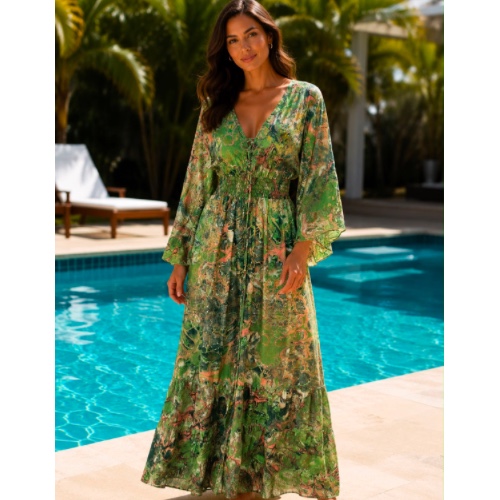 VESTIDO INDIANO MANGA