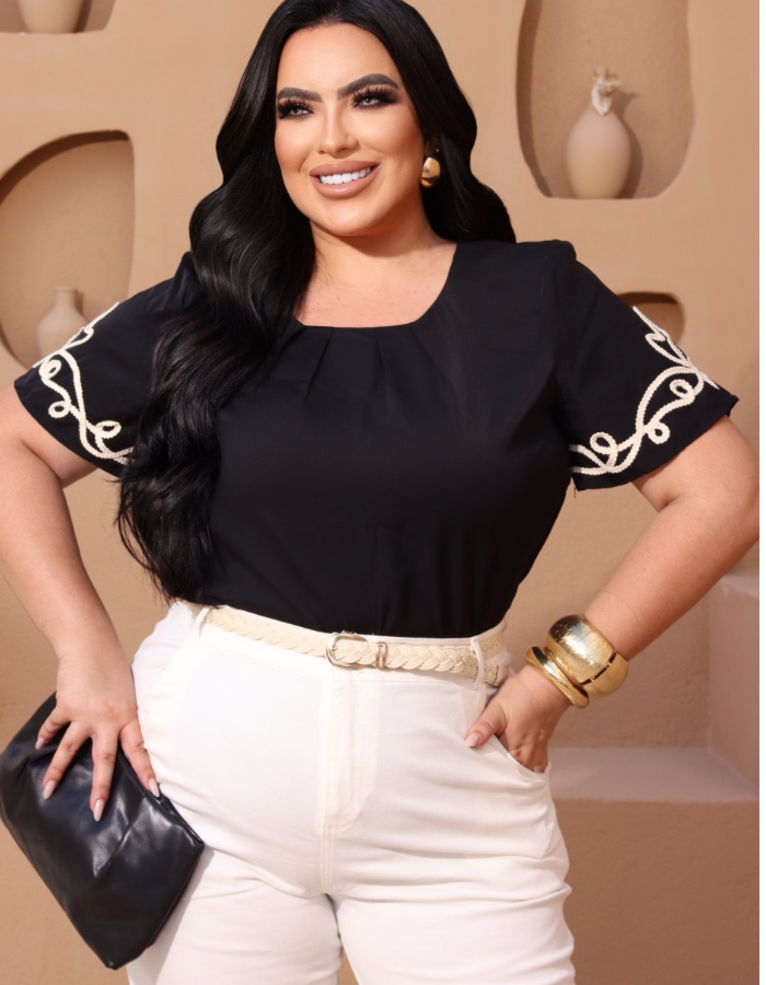 BLUSA PLUS SIZE GABRIELLY