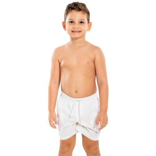 SHORT DE LINHO BABY MASCULINO