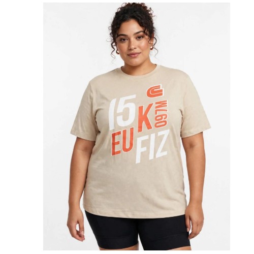 Camiseta oversize de corrida 15 km