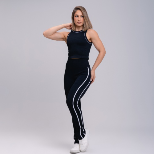 CONJUNTO DE CALÇA FLARE PREMIUM S/ BOJO