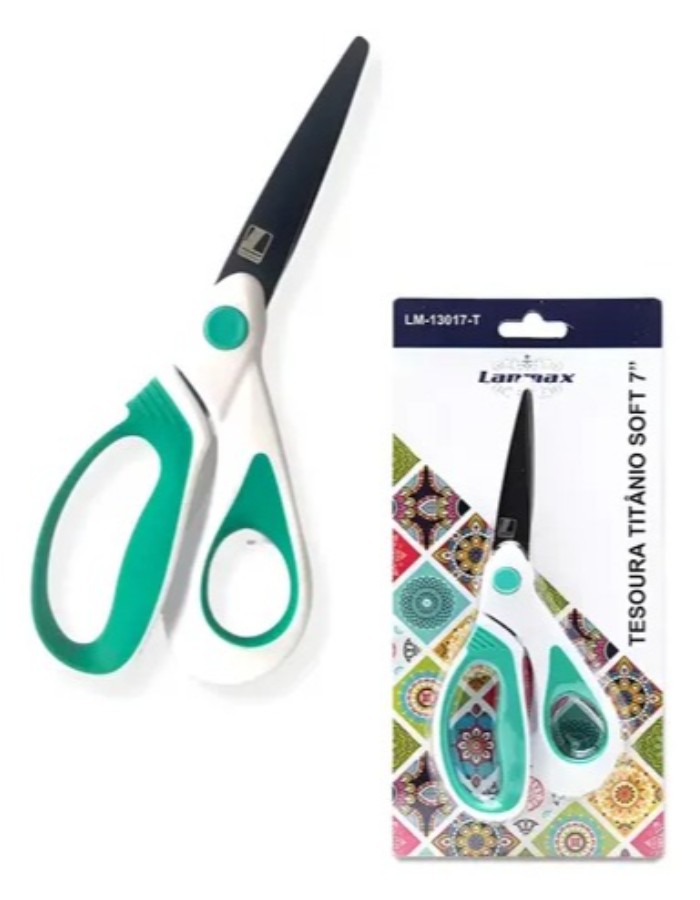 TESOURA TITANIO MULTI-USO  SOFT 7