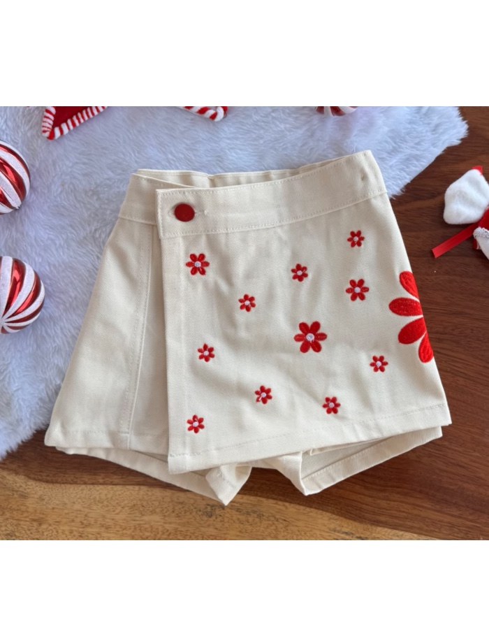 SHORT SAIA OFF FLORES 