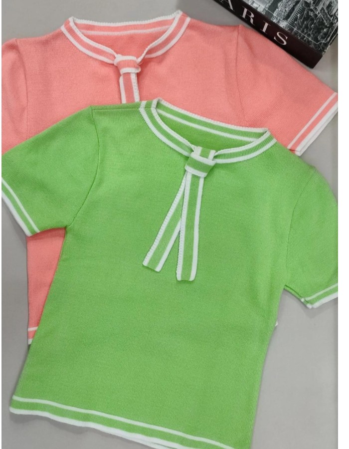 Blusa gravata 