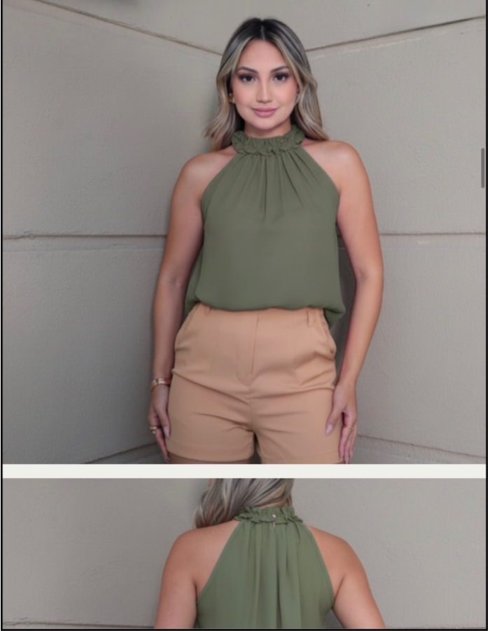 Blusa Gola Alta