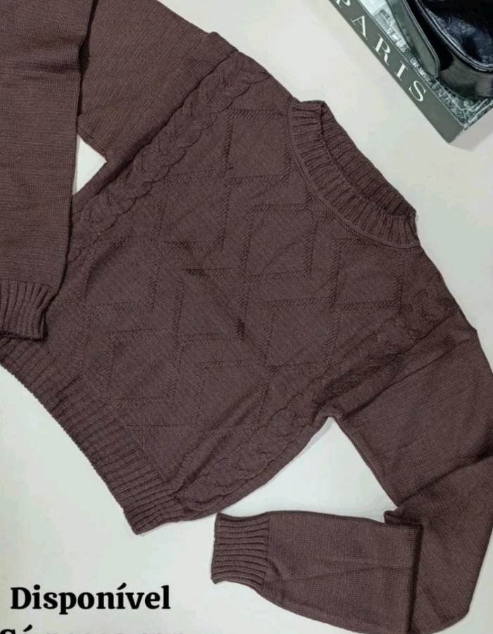 Blusa manga longa 