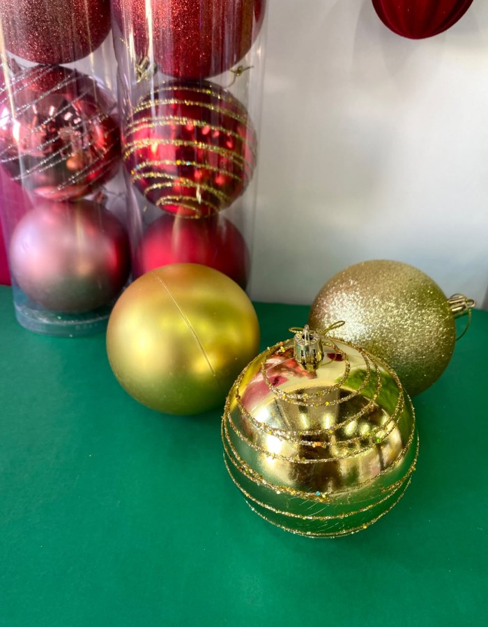 BOLA DE NATAL C/6