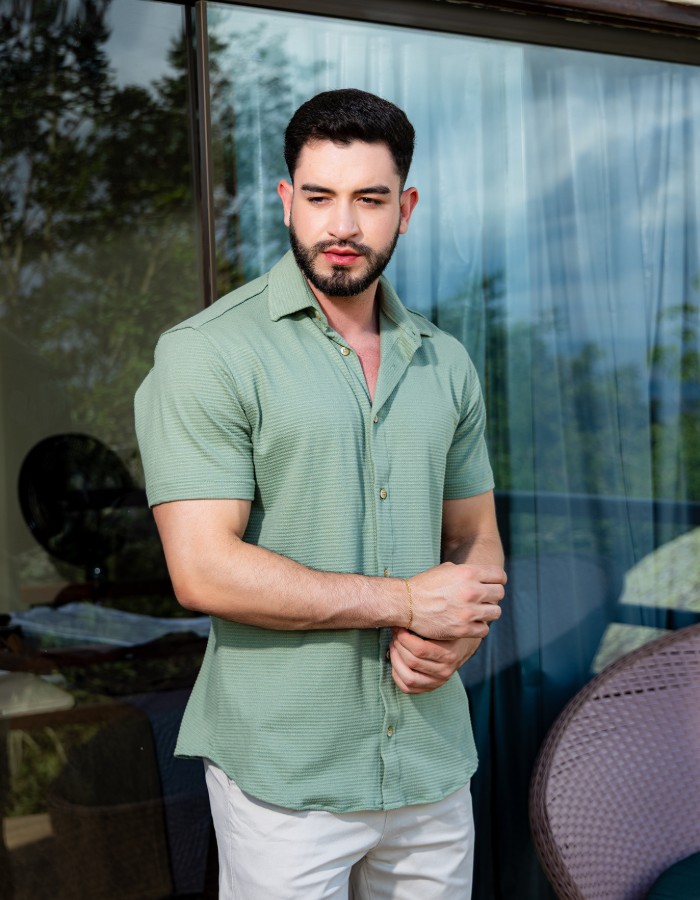 Camisa Palm Beach Texturizada (R:1-A Lateral)