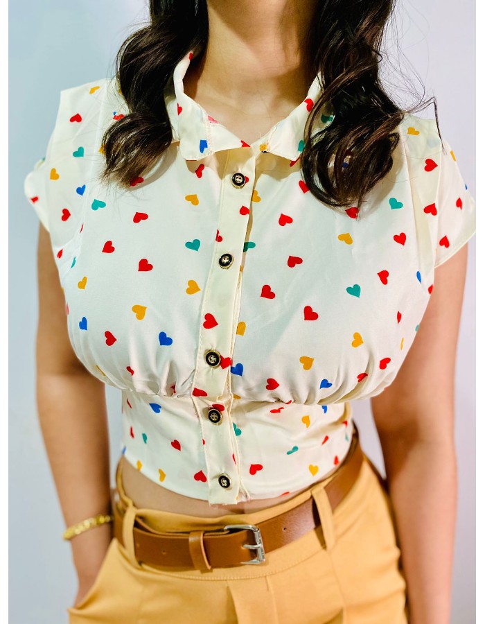 CROPPED CORAÇÃO
