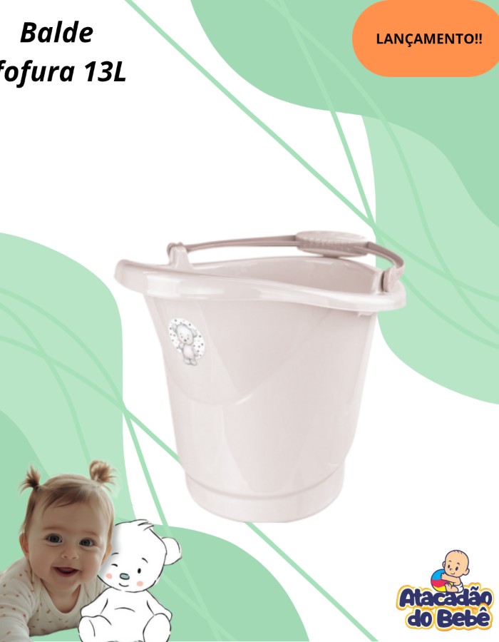 Balde Cajovil fofura 13Litros