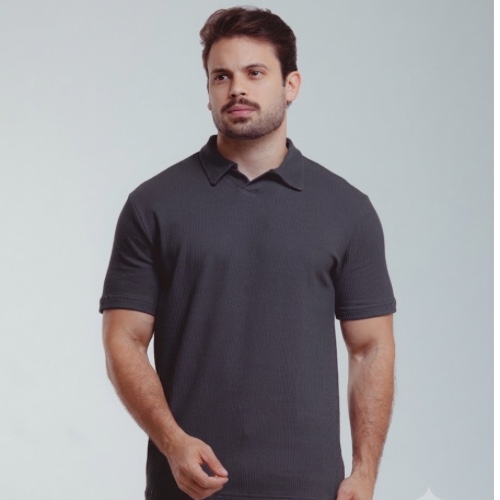 CAMISA GOLA POLO V RUFFLES