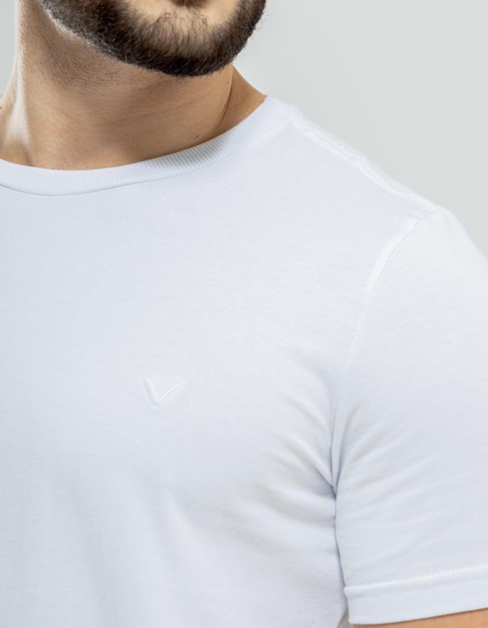 CAMISA BRANCA 100% ALGODÃO