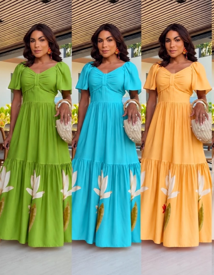 Vestido Longo Charlotte