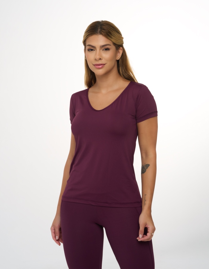 Blusa com manga 