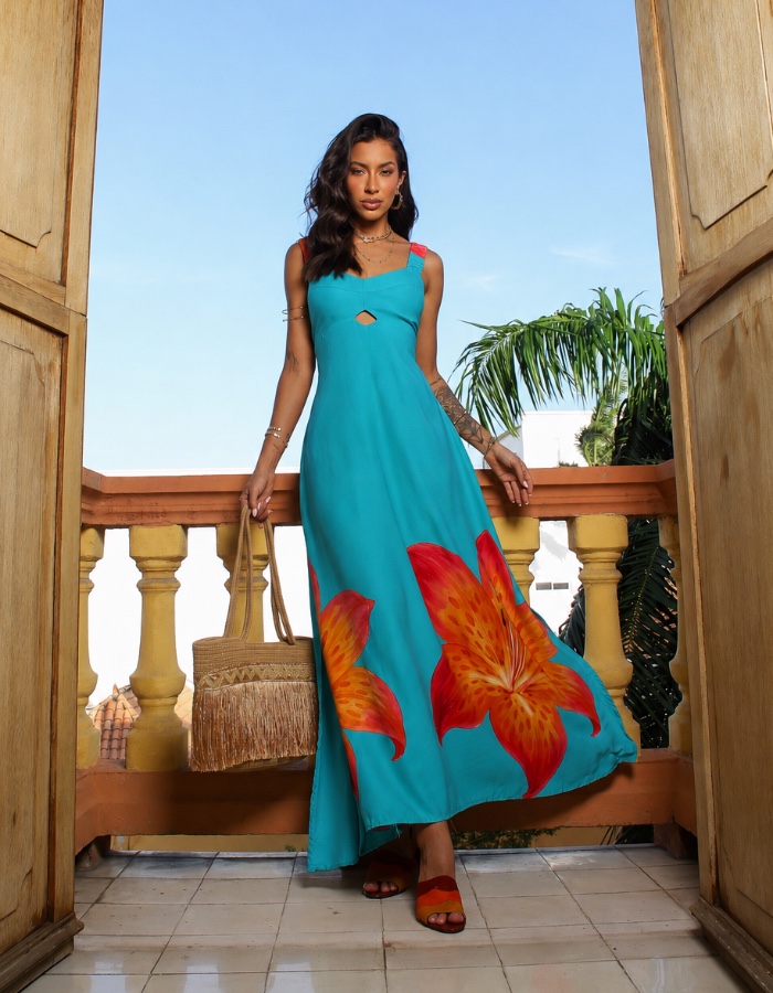 VESTIDO ESTAMPADO 