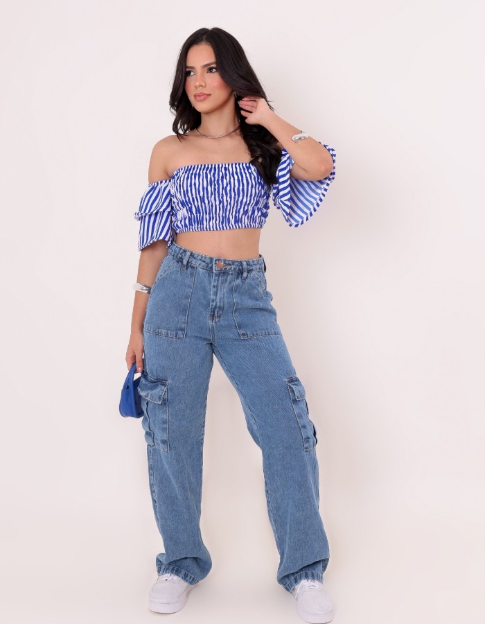 CALÇA JEANS 