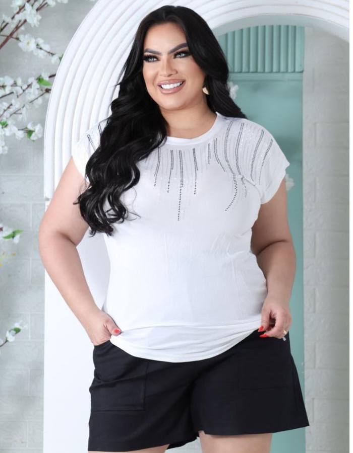 BLUSA PLUS SIZE FRANCIELE 