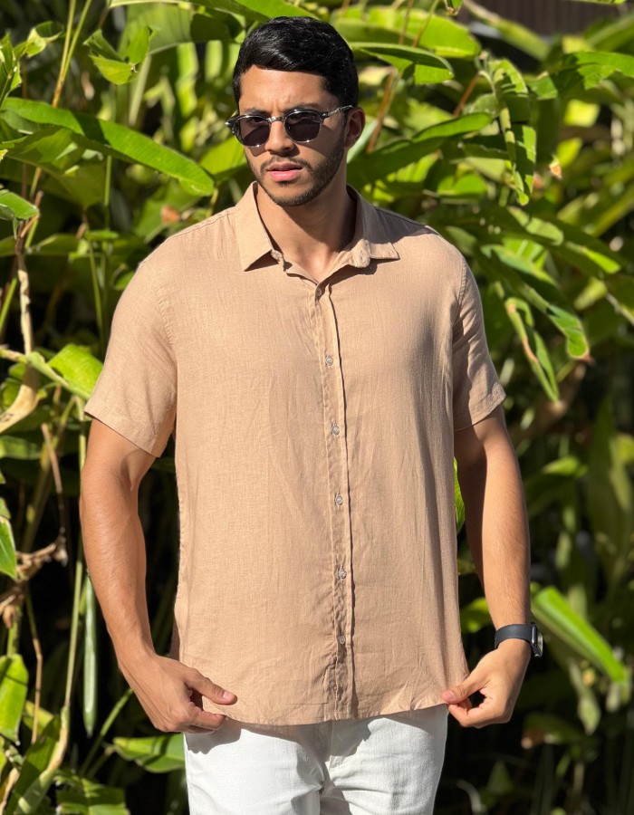 LINHO ITALIANO REGULAR FIT TERRA