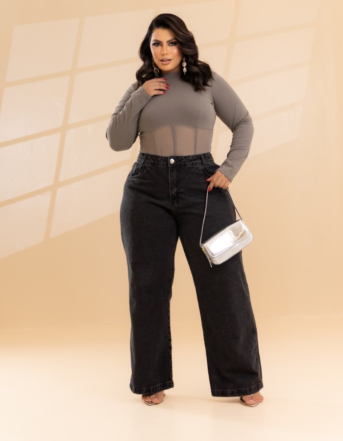 CALÇA PLUS 100% 