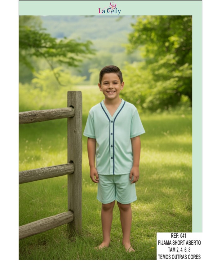 PIJAMA INFANTIL MASC. SHORT
