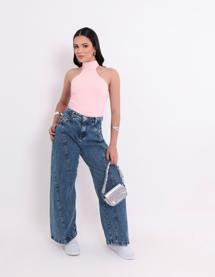 CALÇA JEANS DESGRADEADA