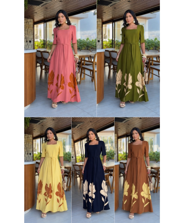 Vestido Longo Aryela 