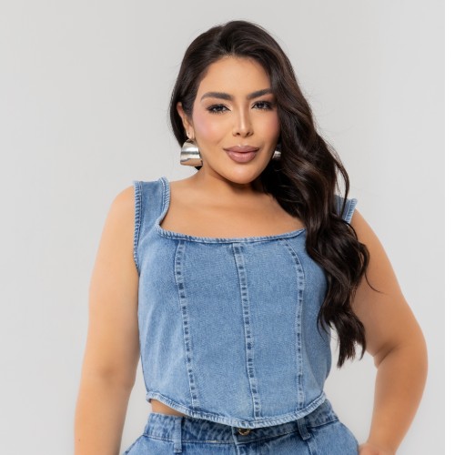 CORSET NATY MARMORIZADO PLUS