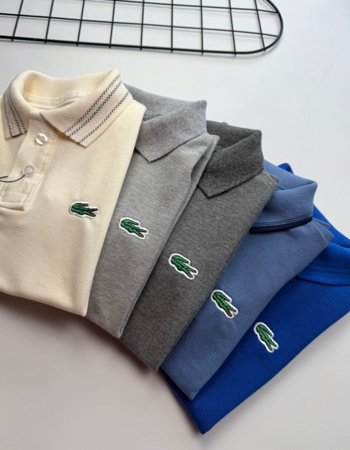 Camisa gola polo piquet Lacoste 