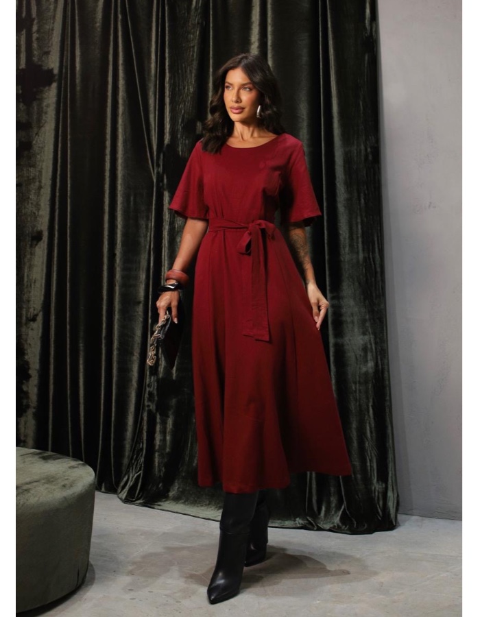  VESTIDO LISO